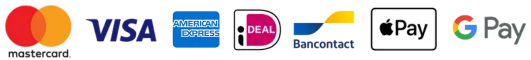 Accepted secure payment methods Visa Mastercard PayPal Crypto Apple Pay
