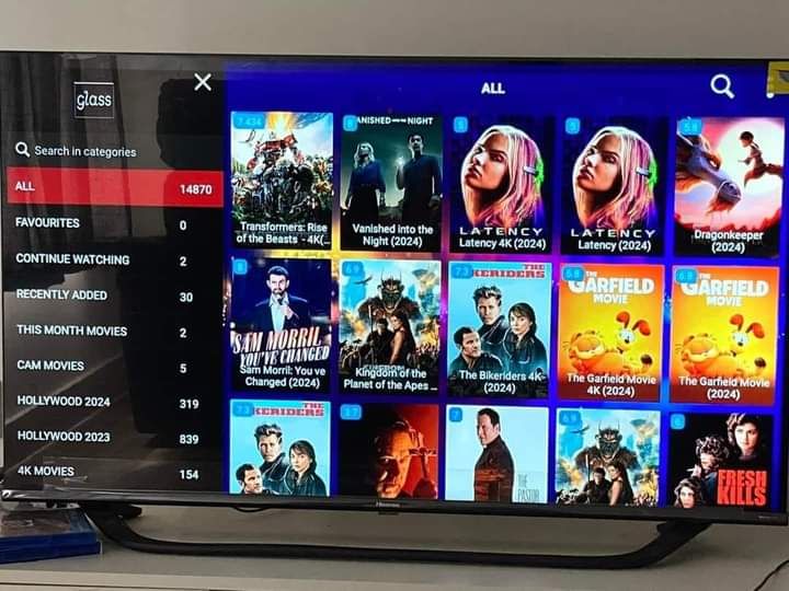 IPTV customer viewing image accompanying Patrick L. review