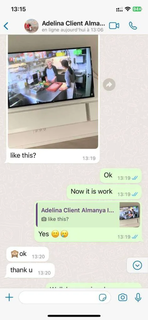 WhatsApp customer message screenshot 4 IPTV Bears review feedback